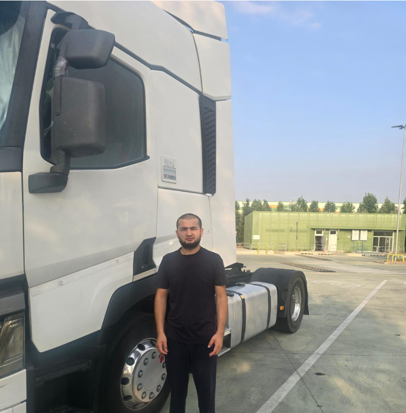 Quteidinov Muxammadin — Autista professionista ADAM IACOB LOGISTIC