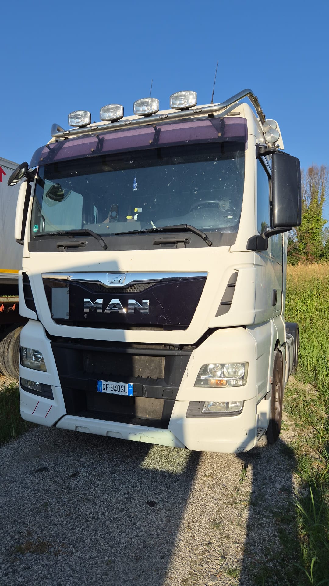 Motrice MAN TGX della flotta ADAM IACOB LOGISTIC